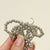 2408033 Pearl Ribbon Sneaker Charm - White