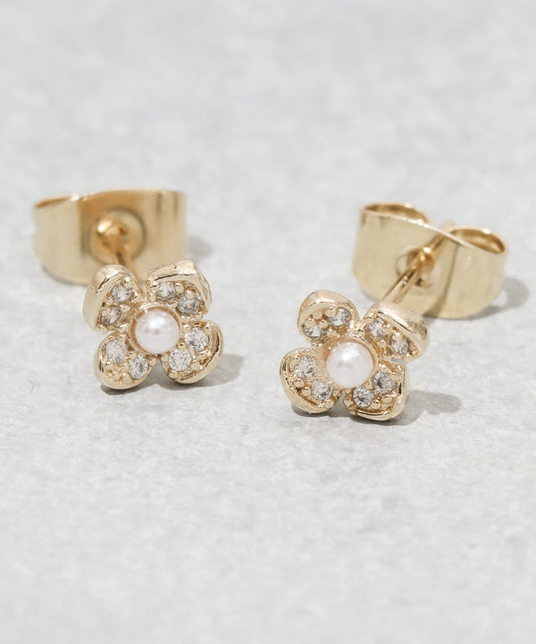 JMG250018 CO Sparkling Flower Earrings