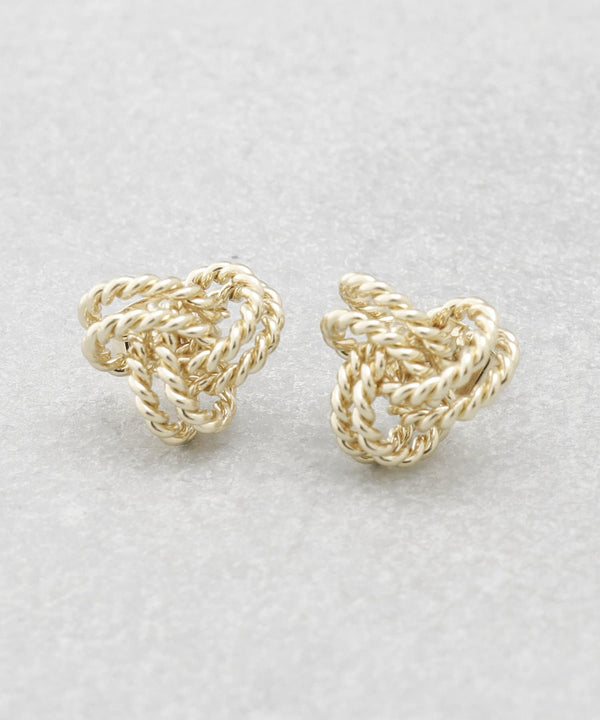 JMG250020 CO Twisted Design Earrings