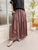 2408083 EA Cotton Maxi Skirt - Brown