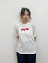 2408041 BON Heart Printed Tee - White