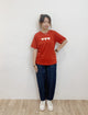 2408041 BON Heart Printed Tee - Red