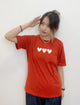 2408041 BON Heart Printed Tee - Red