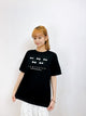 2407026 BON Ribbon Bows Tee - Black