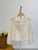 2408053 CC Full Lace Zip Jacket - White