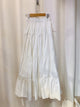 2405117 PG Side Tie Ribbon Skirt - White