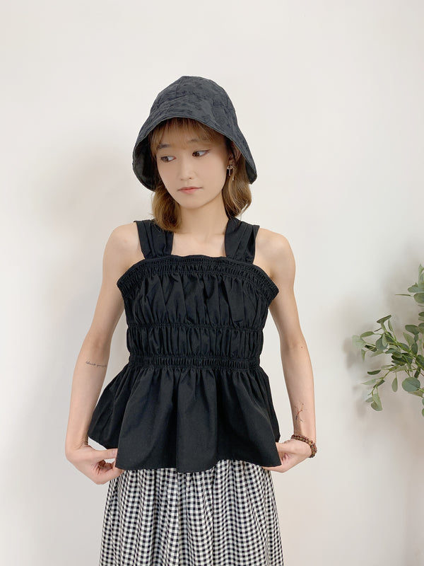 2406001 CO Pleated Dolly Vest