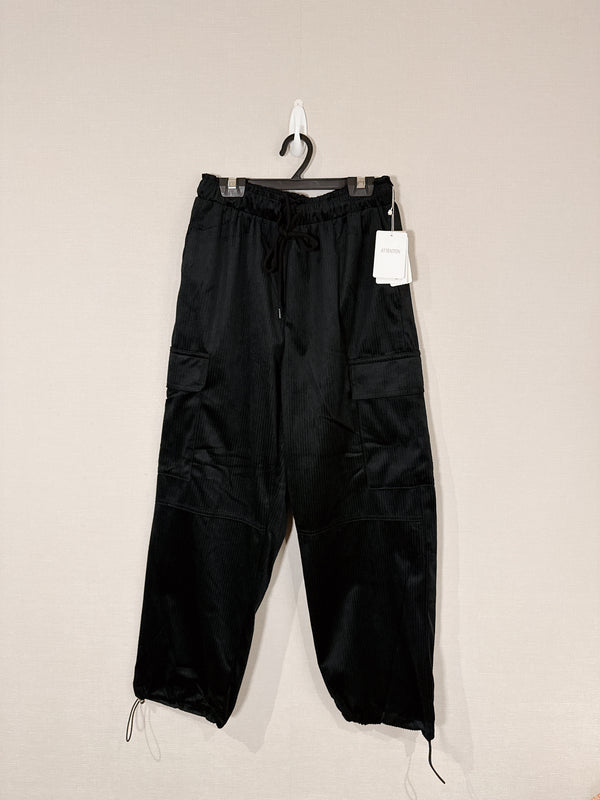 2412122 CB Corduroy 2-way Pants- Black