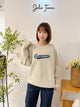 2409172 CONS Two Tone Sweater - White