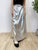 2403051 FR Metallic Pocket Skirt - Silver