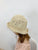 2406082 CO Crochet Flower Straw Hat - Ivory