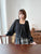 2408087 EA Crochet Button Jacket