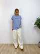 2407013 VE Waist Ribbon Pockets Pants - WHITE