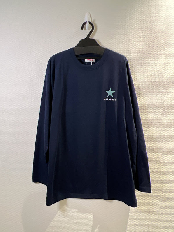 2501049 CONS Back Star Print Tee - Navy