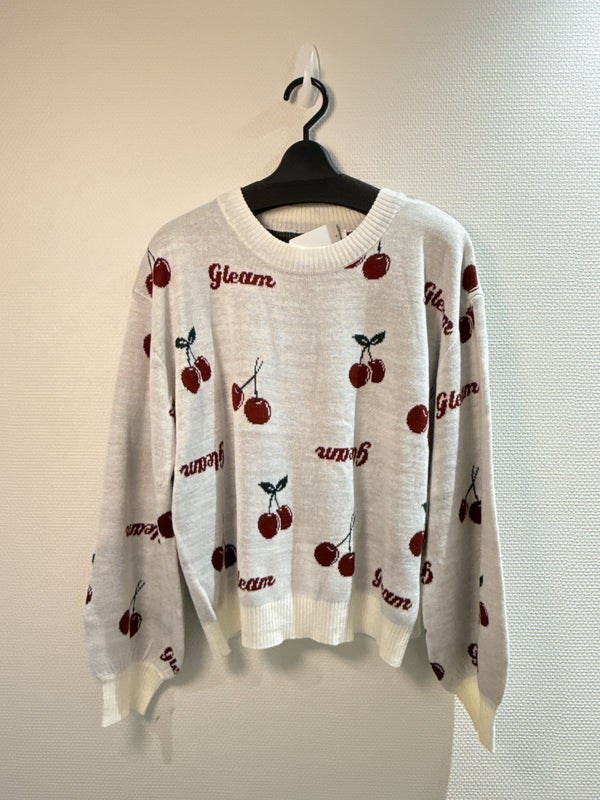 2501080 LE Fruits and Words Sweater - Red